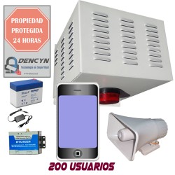 Comunitaria GSM 200 usuarios